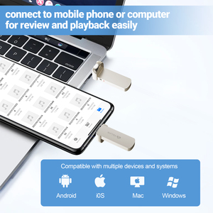 Mini USB Flash Drive Metal Digital <strong>Voice</strong> <strong>Recorder</strong> with Easy Recording &amp; Playback WAV Audio Format <strong>Secret</strong> <strong>Recorder</strong> - Product Image 5