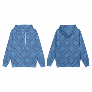 เสื้อมีฮู้ดของผู้หญิงเสื้อสวมหัวพิมพ์ลายหลากสีกระเป๋าสั้นวัสดุหนาสำหรับฤดูหนาวฤดูใบไม้ร่วง - Product Image 5