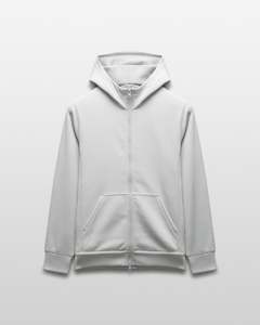 Sweat à capuche zippé de poids moyen en coton et polyester pour hommes, vêtements de sport élégants et fiables, sweat à capuche respirant - Product Image 3