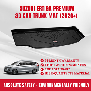 เสื่อรถ Suzuki ertiga เสื่อท้ายรถภายในรถที่มีสารเคมีทนลำต้นทำในเวียดนามกันน้ำอุปกรณ์เสริมรถยนต์ - Product Image 3