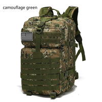 Sac à dos tactique Oxford personnalisé avec logo imprimé, USB, durable, imperméable, capacité 20-36L, unisexe, pour les sports de plein air et les voyages