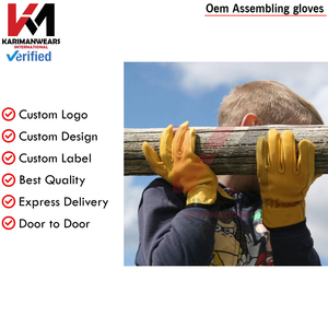 Gants en cuir de daim Tan pleine fleur pour hommes de qualité supérieure doux durables et chauds avec des gants d'assemblage de style doublure luxueux - Product Image 6