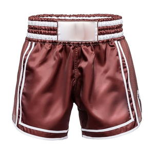 Shorts de boxe Muay Thai pour hommes et femmes très demandés, best-seller, logo brodé, shorts de MMA Muay Thai - Product Image 1