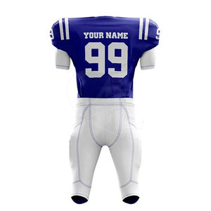 Uniforme de fútbol americano de manga corta de talla grande unisex para adultos Conjuntos de jóvenes de nuevo estilo con el último precio de diseño - Product Image 2