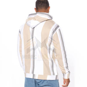 Sweat à capuche pour homme, style streetwear hiver, design OEM, polaire de haute qualité, poche, couleur unie, respirant, léger, coupe classique - Product Image 4