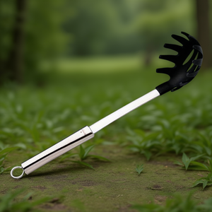 SMART Stainless Steel Spaghetti Server Chrome and Black 2434 - Product Image 3