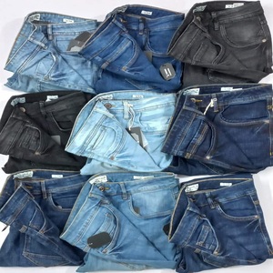 กางเกงยีนส์ขายาวสำหรับผู้ชายทรงสต๊อคสไตล์ลำลอง - Product Image 3