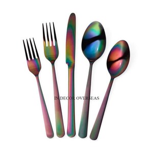 Dernier modèle arrivée ensemble de couverts en acier inoxydable poli brillant argent avec poignées en bois de haute qualité pour les meilleures fournitures de préhension - Product Image 6