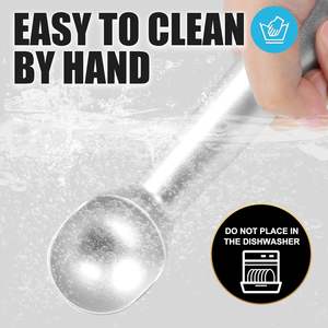 Cuchara para Helado Profesional de Aluminio Resistente, Antiadherente, Apta para Lavavajillas, Construcción Metálica - Product Image 6