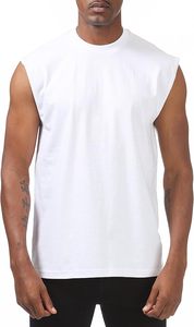 Camiseta con hombros caídos para hombre, Camiseta holgada de algodón de manga corta de gama alta para parejas, ropa de calle de verano - Product Image 3