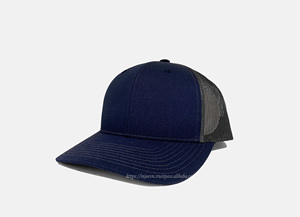 Venta al por mayor de sombreros de camionero lisos de color personalizado de alta calidad forma gorras deportivas logotipo personalizado malla trasera transpirable al aire libre Gorras - Product Image 2