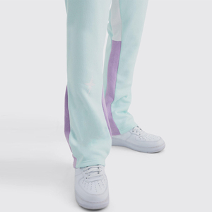 กางเกงขาบานสำหรับผู้ชายกางเกงวิ่งจ็อกเกอร์ผ้าฝ้าย100% ระบายอากาศได้ดีดีไซน์ไม่เหมือนใคร - Product Image 3