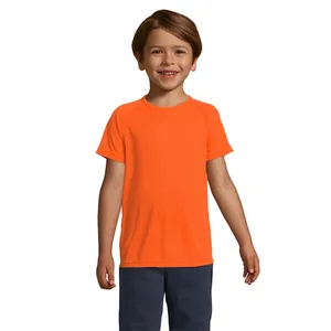 Sporty <b>Kids</b> 140g <b>T</b>-<b>Shirt</b> for Sports Merchandise Promotional <b>T</b>-<b>Shirts</b> - Product Image 6