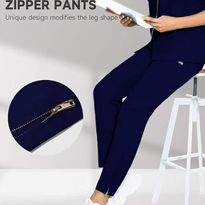 ชุด2025พยาบาลชุดสครับสำหรับให้นมบุตรชุดสครับพยาบาลระบายอากาศได้ดี - Product Image 3