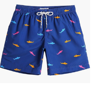 Shorts en maille polyester pour homme, coupe courte, entrejambe de 5 pouces, poches, imprimé paisley, sublimation, design personnalisé, grande taille, impression à la demande - Product Image 2