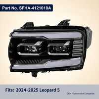 Ensemble de phares LED OEM pour BYD Leopard 5 2024-2025 – Remplacement de feux avant – Éclairage automobile