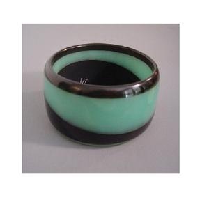 Round Green Resin Jewelry Handicraft Best <b>Cuff</b> <b>Bracelet</b> Bangles for Women Best for Sale Product <b>Fashion</b> Jewelry - Product Image 1