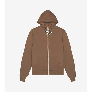 Bella + toile nouveauté hiver veste à capuche à fermeture éclair complète 50/50 pré-rétréci coton Polyester perlé Techniques Design polyvalent - Product Image 1