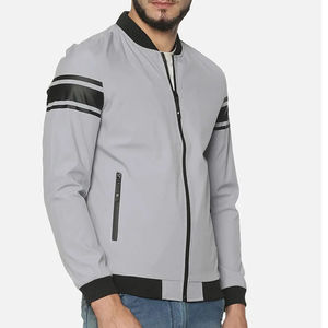 2025 Nouvel arrivage de blouson d'aviateur en polyester imperméable pour hommes vente en gros de nouveau design blouson d'aviateur avec logo personnalisé pour hommes - Product Image 6