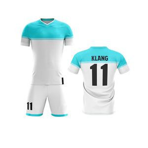 ชุดเสื้อและกางเกงฟุตบอลแบบซับลิเมชั่น ดีไซน์ปรับแต่งได้ ผลิตจากโพลีเอสเตอร์ ระบายอากาศได้ดี แห้งเร็ว เหมาะสำหรับอเมริกันฟุตบอลและฟุตบอล - Product Image 4