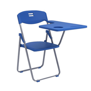 Cao cấp Ergonomic đào tạo lớp học đồ nội thất nhựa bảng và ghế hội nghị có thể gập lại đào tạo ghế với văn bản Pad - Product Image 5