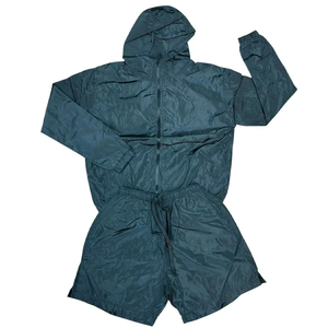 Windbreaker Sets Men Women Plus Size Casual Solid Breathable Windproof Full Length Two-Piece Tracksuit 100% Nylon Wholesale - Product Image 6