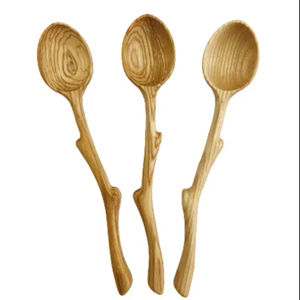 Cuchara de madera barata vietnamita Cuchara de miel Cuchara de coco de condimento de madera natural pequeña para exportación 99GD - Product Image 1