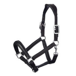 Beautifully Crafted Anatomically Shaped Padded <b>Leather</b> <b>Headcollar</b> Noseband Halters for Complete Comfort - Product Image 3