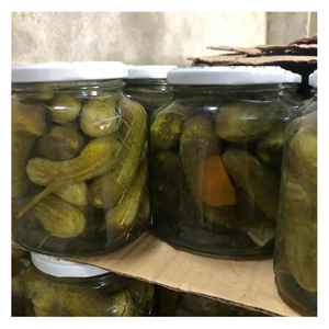 Vietnam Pickled Cucumbers in Brine Canned Whole Baby Cucumbers <b>Preserved</b> Naturally with Salt Ready for Export in Bulk Supply - Product Image 2