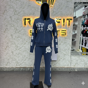 Top Vente Bon Matériel Conception Populaire Demande Du Client Bas Prix Zipper Survêtement Pour Hommes Style Unique Nouveau Design Hommes Survêtements - Product Image 1