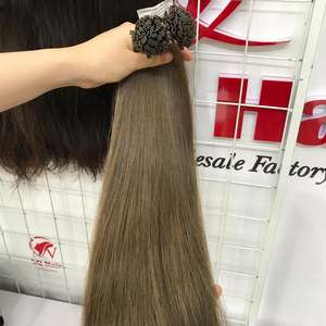 Cheveux vierges bruts vietnamiens en gros paquets de cheveux à pointe plate 100% cheveux humains Non-Remy droits de haute qualité meilleur prix - Product Image 1