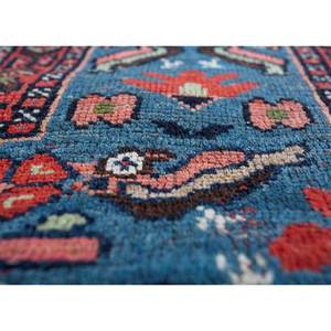 Tapis en laine noués à la main Aalam, motif floral et abstrait rouge et orange, 9x12 rectangulaire, pour entrée et salon Pae-4075 - Product Image 3