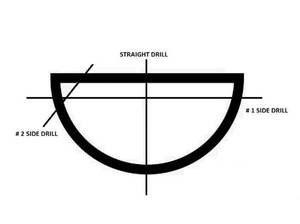 Green Strawberry D Shape Half <b>Moon</b> Semi Circle Gemstone Loose Faceted Beads for Jewelry <b>Necklace</b> Bracelet Earrings DIY - Product Image 4