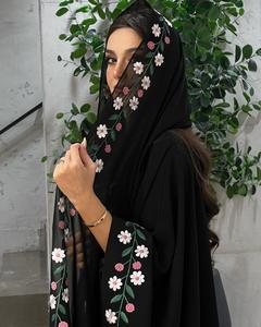 Abaya en cristal de qualité supérieure de Dubaï, robe élégante et modeste en tissu de haute qualité pour femmes musulmanes, meilleure vente - Product Image 4