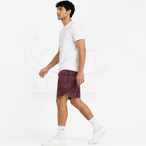 Shorts de Tela Premium Resistentes con Lavado Ácido, Ropa Casual Diseñada para Mayor Comodidad con Suaves Shorts de Lavado Ácido - Product Image 5