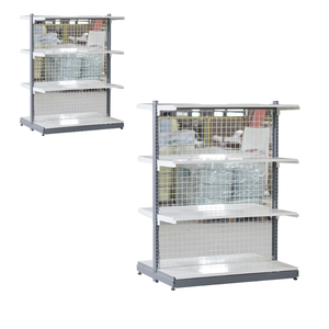 ชั้นวางสินค้าแบบกอนโดลาสำหรับงานเบา อุปกรณ์ซูเปอร์มาร์เก็ต ชั้นวางสินค้าในร้านสะดวกซื้อ วัสดุโลหะ - Product Image 1