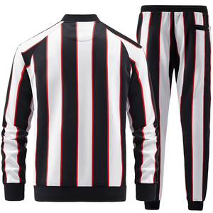 Survêtement décontracté en polyester vierge à sublimation Ensemble uni Survêtements unisexes Survêtements avec logo personnalisé pour hommes - Product Image 3