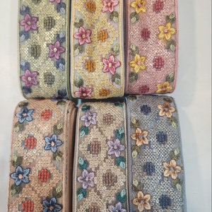 Designer Bridal Saree Border Lace Lime Green Lace <b>Fabric</b> 2023 Cheerslife Fashion <b>Net</b> Tulle Lace <b>Fabric</b> - Product Image 1