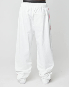 Custom Casual Wear <b>Track</b> <b>Pants</b> Loose Baggy Wide Leg Nylon Light Weight Windproof Mens <b>Vintage</b> Cargo Trackpants - Product Image 4