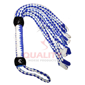 Látigo azotador de cuero de múltiples hilos con lazo de muñeca cómodo Flexible y duradero para un juego seguro de caballos aventureros - Product Image 6