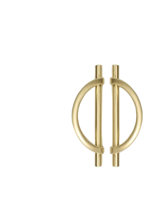 Manija de latón para armario de última llegada, manija de gabinete de Metal de diseño de lujo de calidad superior, elegante para uso de puerta interior de Hotel en casa - Product Image 2