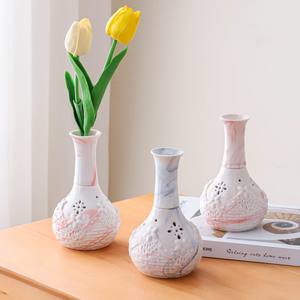 High Quality Custom Modern Glazed <b>Ceramic</b> Flower <b>Vase</b> for Home Decor <b>Ceramic</b> Flower <b>Vase</b> For Luxurious Home And Restaurant Decor - Product Image 3