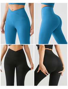 Ropa de talla grande para mujer, pantalones de Yoga acampanados de gimnasio activo de cintura alta con bolsillos, ropa de mujer, mallas de talla grande para mujer - Product Image 6
