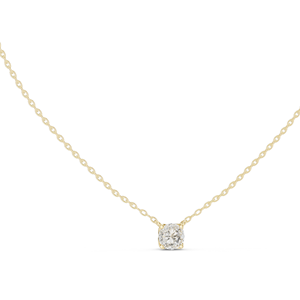 Collar con Diamante CVD de Laboratorio de 0.85 CT, VVS-VS EF, Oro de 18K, 14K, Oro Rosa, Amarillo, Blanco, Joyería Fina Elegante - Product Image 1