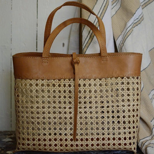 Best Seller <b>for</b> Summer 2025 With Rattan Bag Leather Style <b>Big</b> Size Handmade From Best Supplier in Vietnam - Product Image 6