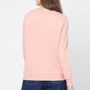 Sudaderas de Felpa para Mujer, Invierno, 100% Algodón, Logotipo Personalizado en la Parte Delantera, Talla Grande, Ecológicas, OEM - Product Image 2