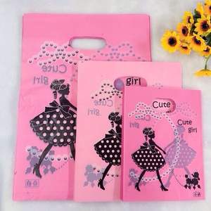 Sac à provisions en plastique recyclable mignon de poignée de gilet découpé avec l'impression de gravure pour le supermarché et l'emballage de cadeau - Product Image 3