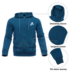 Chándal de invierno informal para hombre de último diseño con capucha de manga larga y característica transpirable 100% algodón negro Color liso - Product Image 4