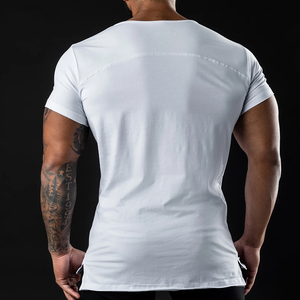 T-shirt homme 100% coton, design personnalisé, impression ou broderie personnalisable, OEM. - Product Image 3