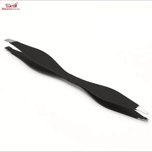 Pinces à épiler pour sourcils en acier inoxydable à double face inclinées et pointues, vente chaude 2025, avec logo et couleurs personnalisés - Product Image 6